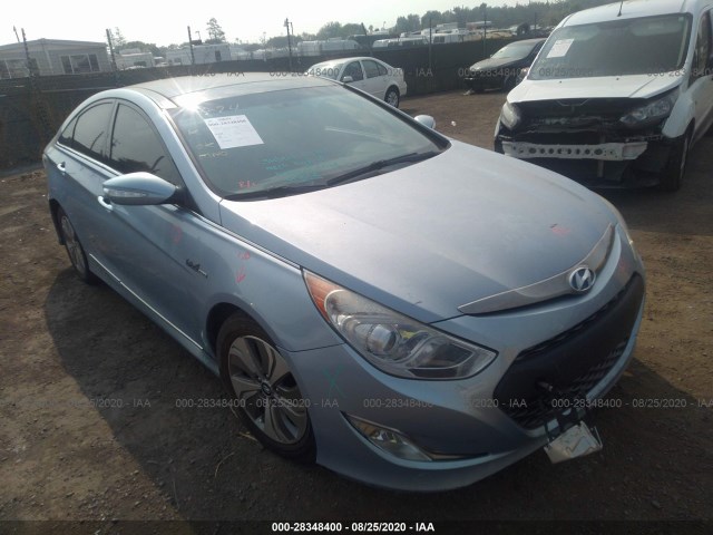 hyundai sonata hybrid 2013 kmhec4a45da072152