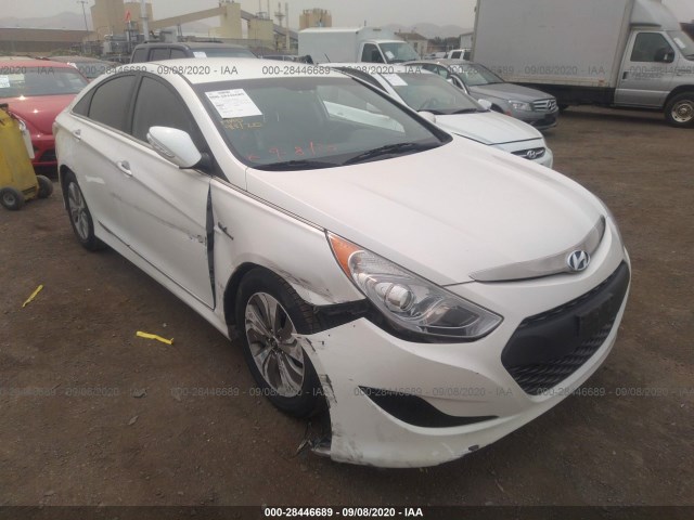 hyundai sonata hybrid 2013 kmhec4a45da098721