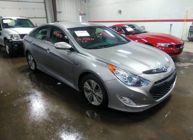 hyundai sonata hybrid 2013 kmhec4a45da099058