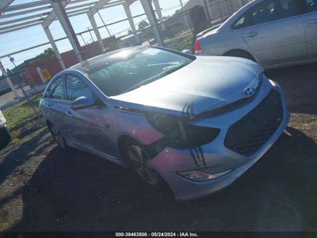 hyundai sonata hybrid 2013 kmhec4a46da072595