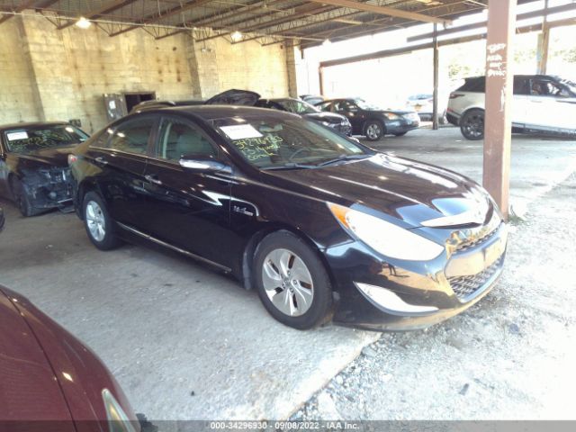 hyundai sonata hybrid 2013 kmhec4a46da074864