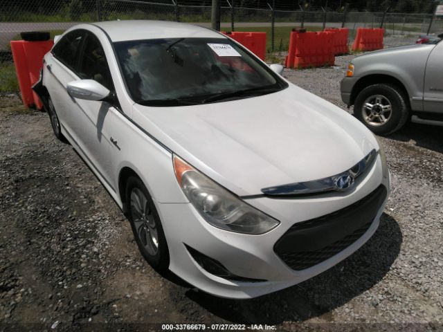 hyundai sonata hybrid 2013 kmhec4a46da088750