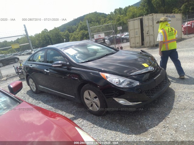 hyundai sonata hybrid 2014 kmhec4a46ea107587