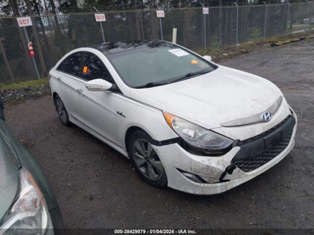 hyundai sonata hybrid 2011 kmhec4a47ba015688