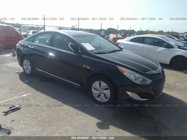 hyundai sonata hybrid 2013 kmhec4a47da077899