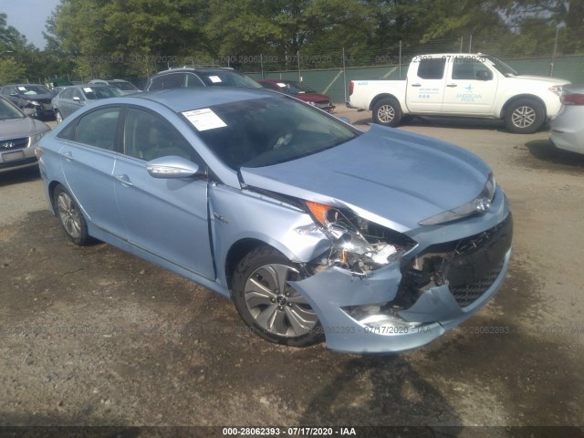 hyundai sonata hybrid 2013 kmhec4a47da092144