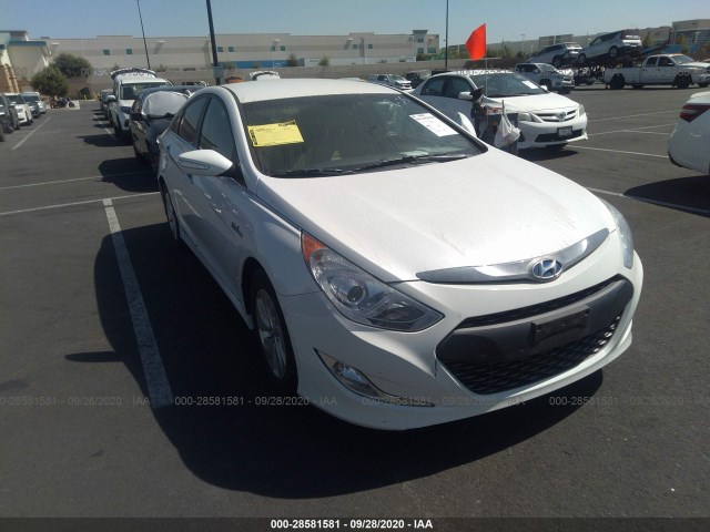 hyundai sonata hybrid 2013 kmhec4a47da095898