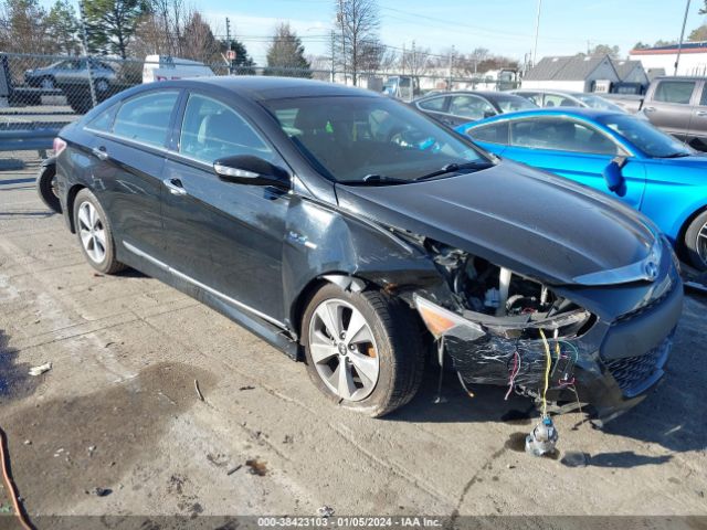 hyundai sonata hybrid 2011 kmhec4a49ba018379