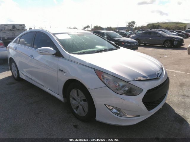 hyundai sonata hybrid 2013 kmhec4a49da051028