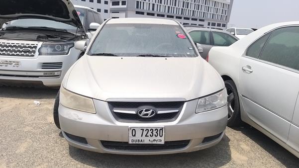 hyundai sonata 2006 kmheu41mp6a254743