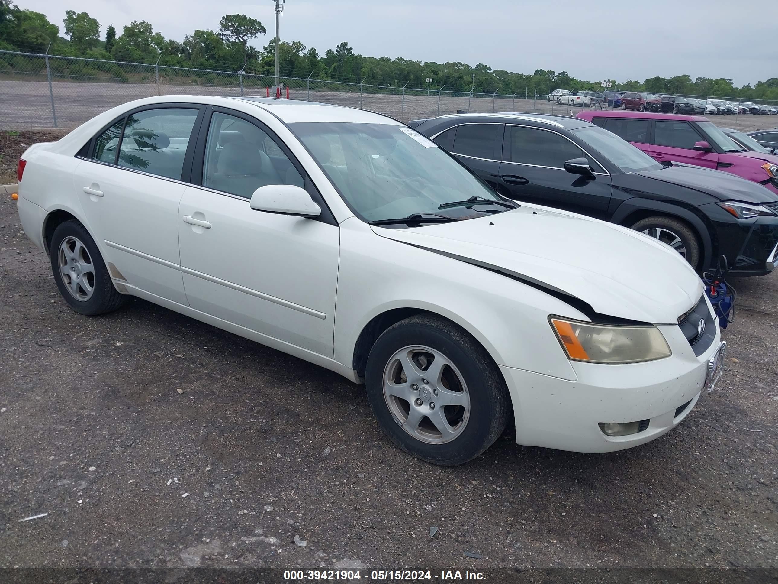 hyundai sonata 2006 kmheu46c76a108696