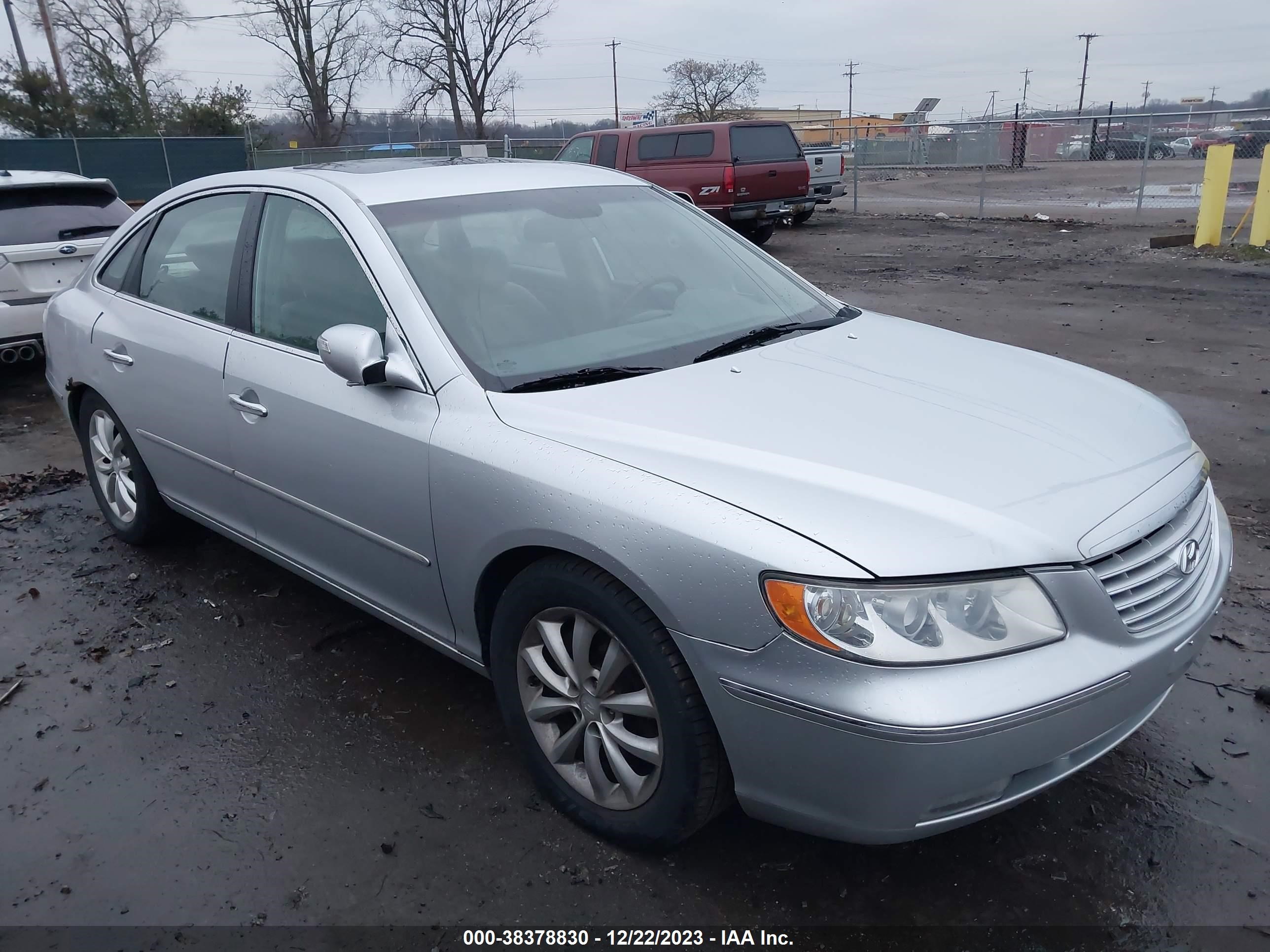 hyundai azera 2008 kmhfc46f48a273271