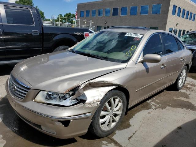 hyundai azera 2006 kmhfc46f66a046533