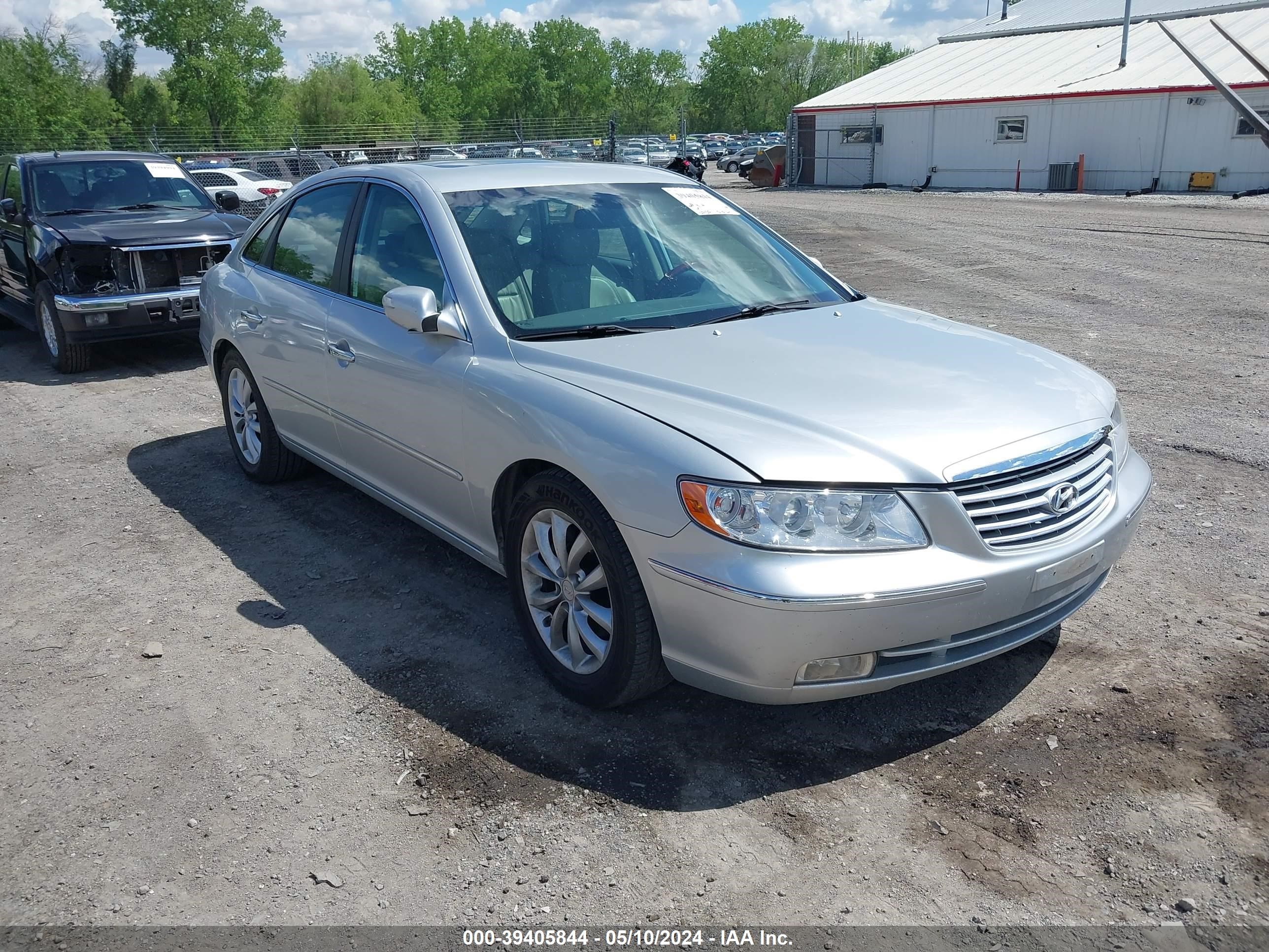 hyundai azera 2008 kmhfc46f68a303628