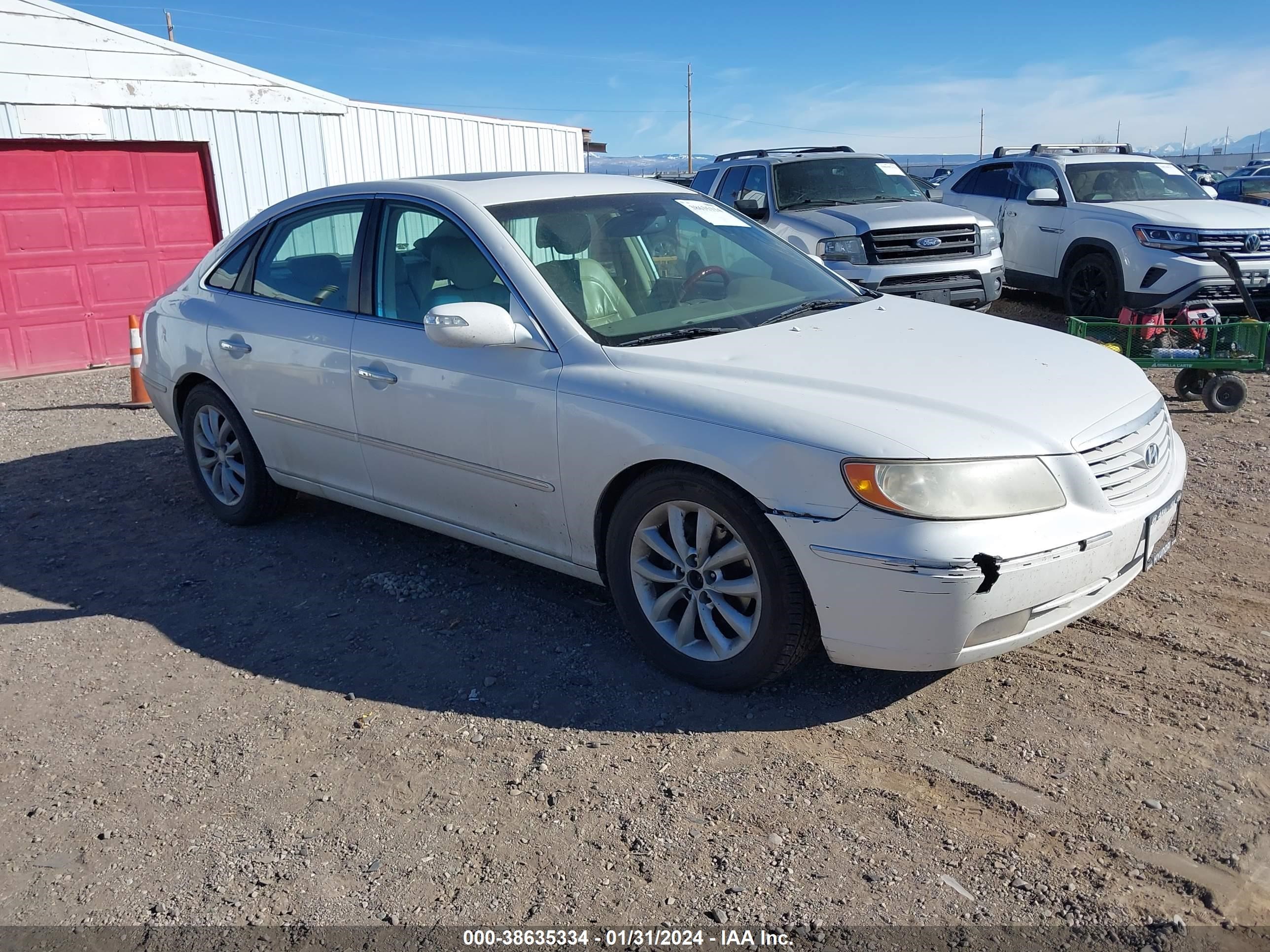 hyundai azera 2008 kmhfc46fx8a251761