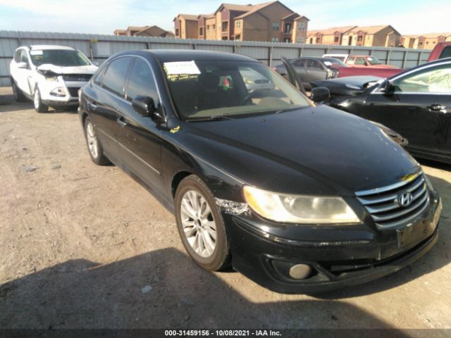 hyundai azera 2011 kmhfc4ddxba533472