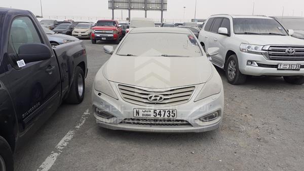 hyundai azera 2013 kmhfh41h1da178428