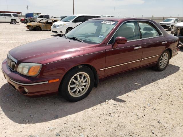 hyundai xg 350 2002 kmhfu45e52a165741