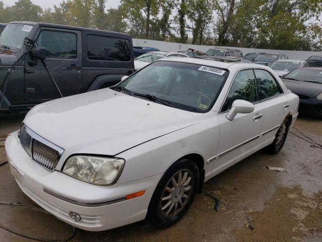 hyundai xg 350 2004 kmhfu45e74a278819