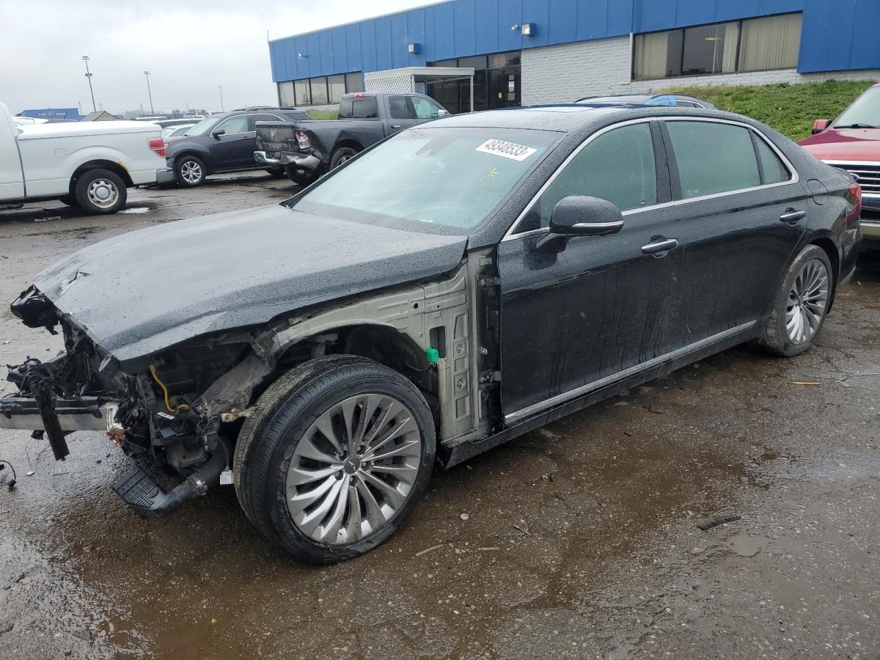 genesis g90 2017 kmhg34ja1hu029981