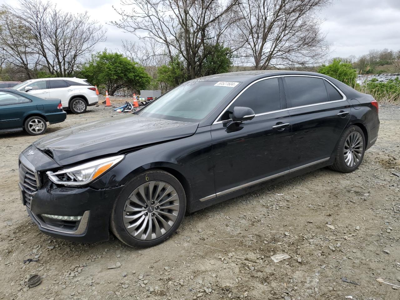 genesis g90 2017 kmhg34ja2hu025566