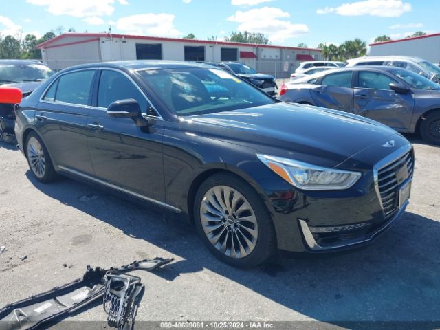 genesis g90 2018 kmhg34ja2ju042454