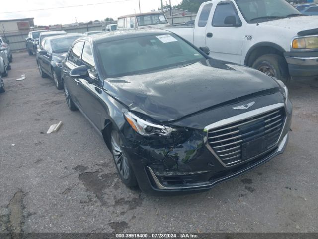 genesis g90 2018 kmhg34ja3ju044200