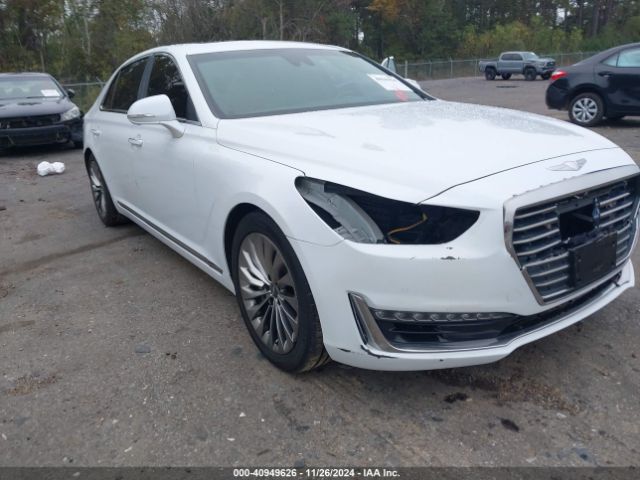 genesis g90 2017 kmhg34ja6hu033735