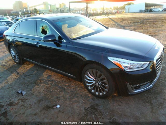 genesis g90 2018 kmhg34ja6ju045423