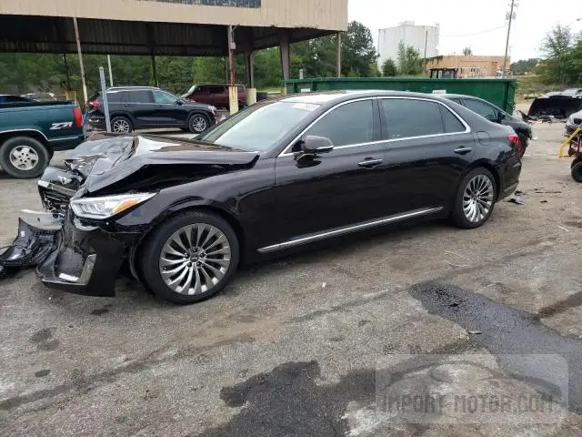 genesis g90 2018 kmhg34ja7ju037203