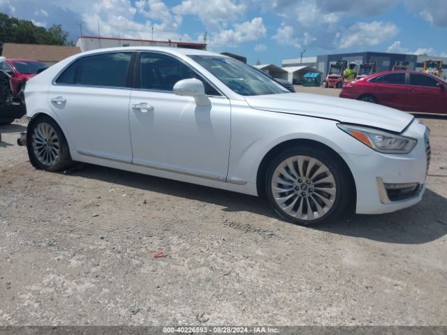 genesis g90 2018 kmhg34ja7ju044717