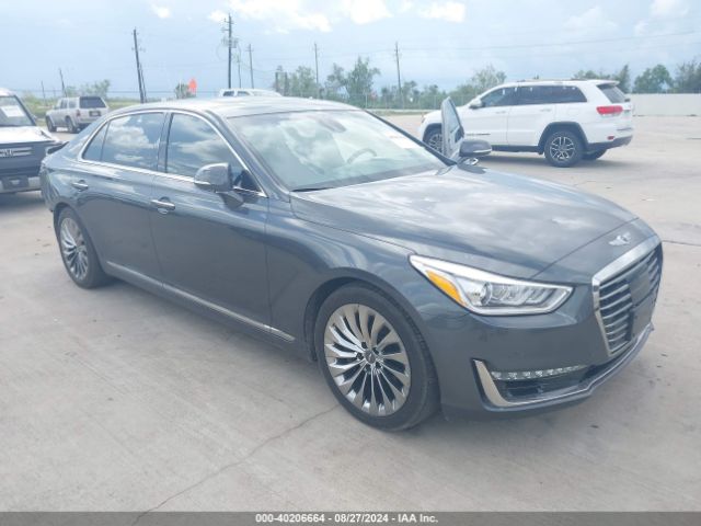 genesis g90 2018 kmhg34ja8ju041535