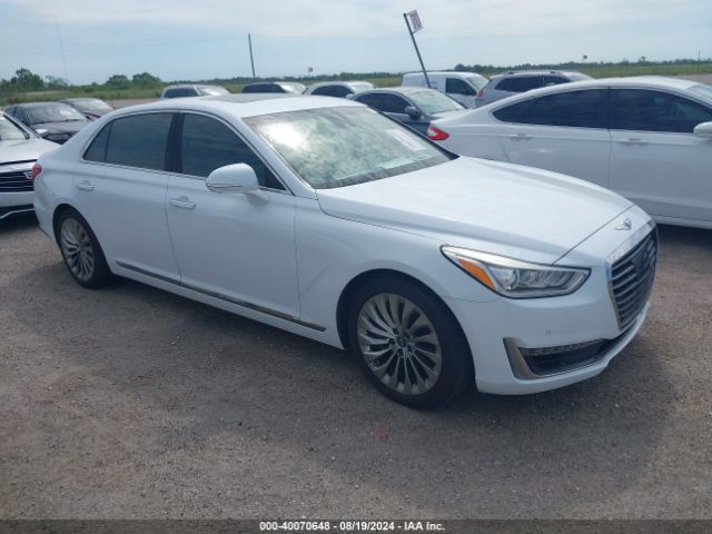 genesis g90 2018 kmhg34ja8ju047576