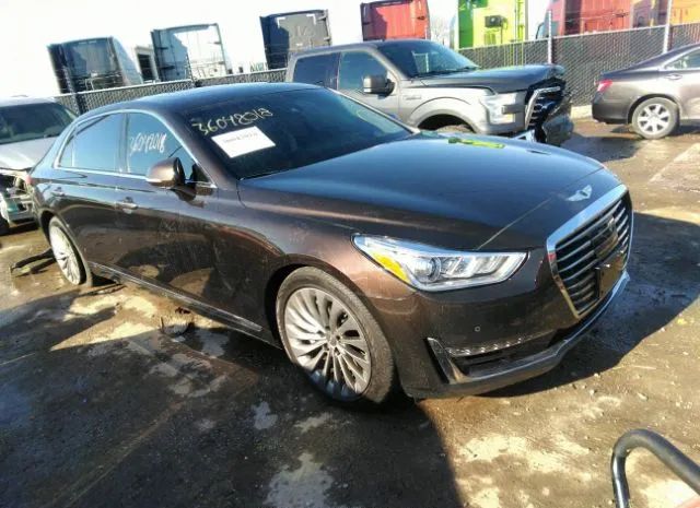 genesis g90 2018 kmhg34ja9ju037543