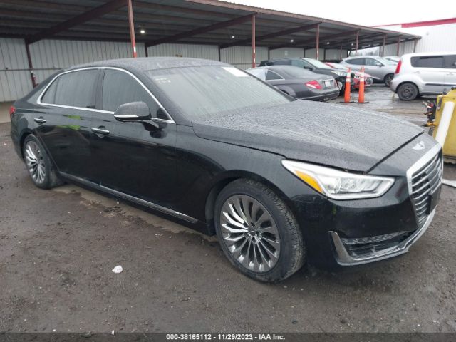 genesis g90 2018 kmhg34ja9ju043472