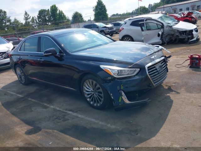 genesis g90 2017 kmhg54jh2hu033058