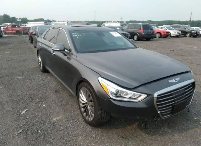 genesis g90 2018 kmhg54jh3ju043264