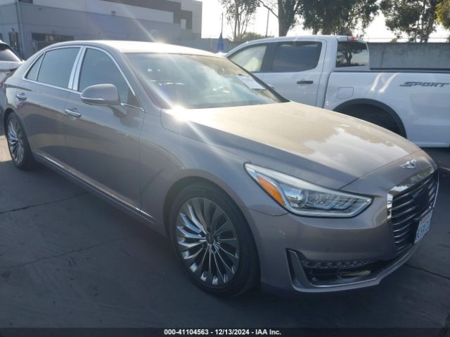 genesis g90 2018 kmhg54jh4ju043497