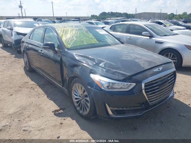 genesis g90 2018 kmhg54jh4ju049669