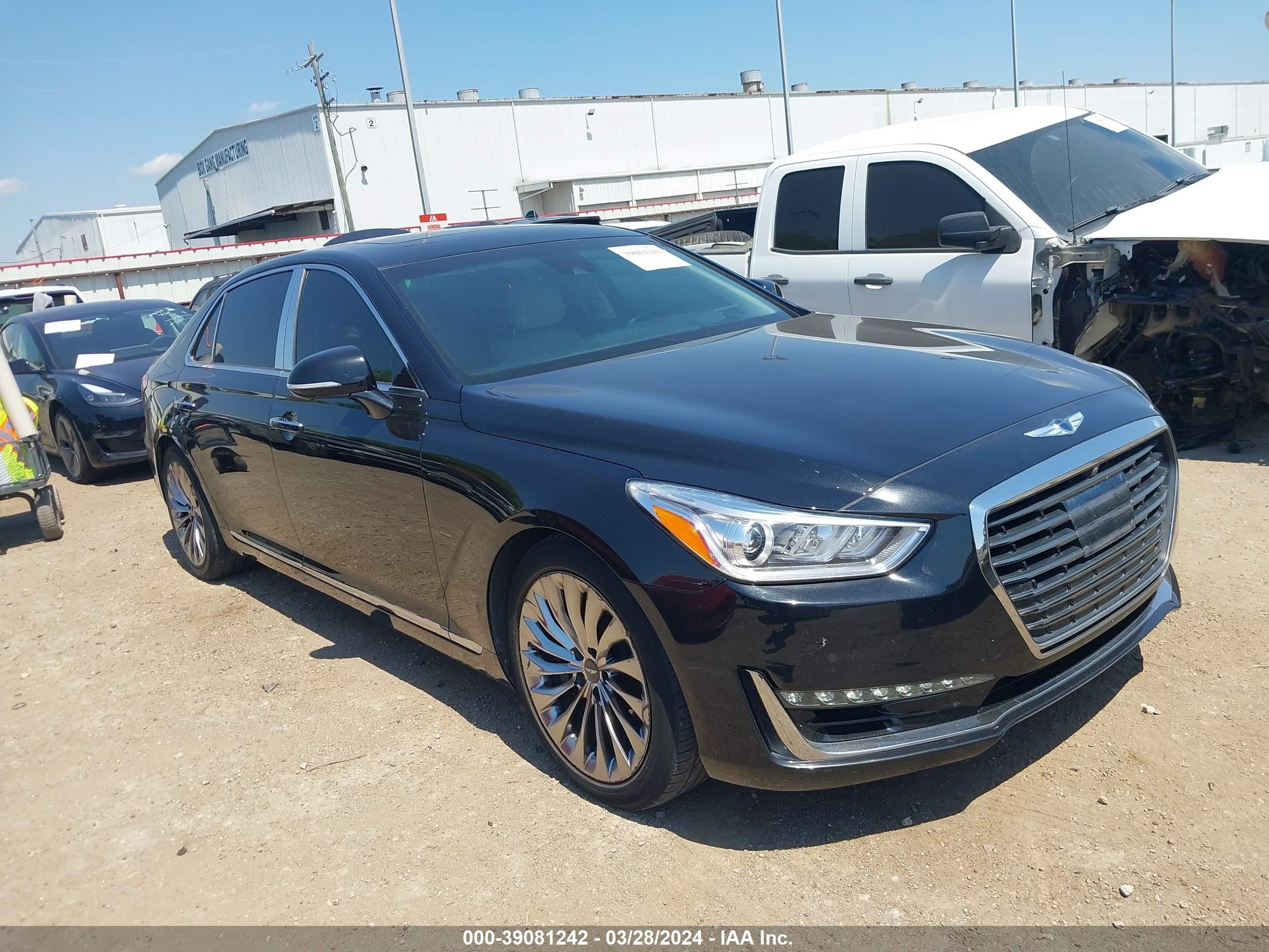 genesis g90 2017 kmhg54jh5hu029148