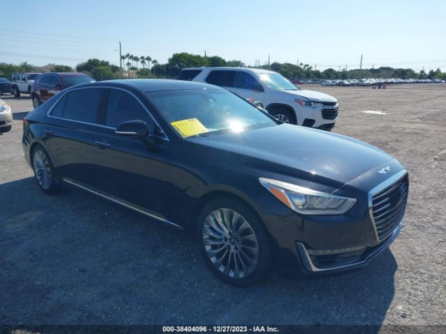 genesis g90 2018 kmhg54jh5ju046098