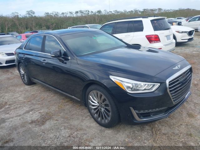 genesis g90 2018 kmhg54jh7ju037032