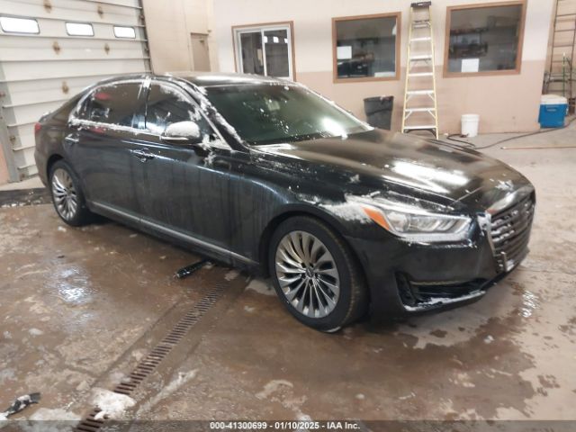 genesis g90 2018 kmhg54jh7ju038472