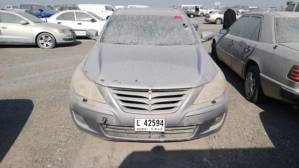 hyundai genesis 2009 kmhgc41e39u020672