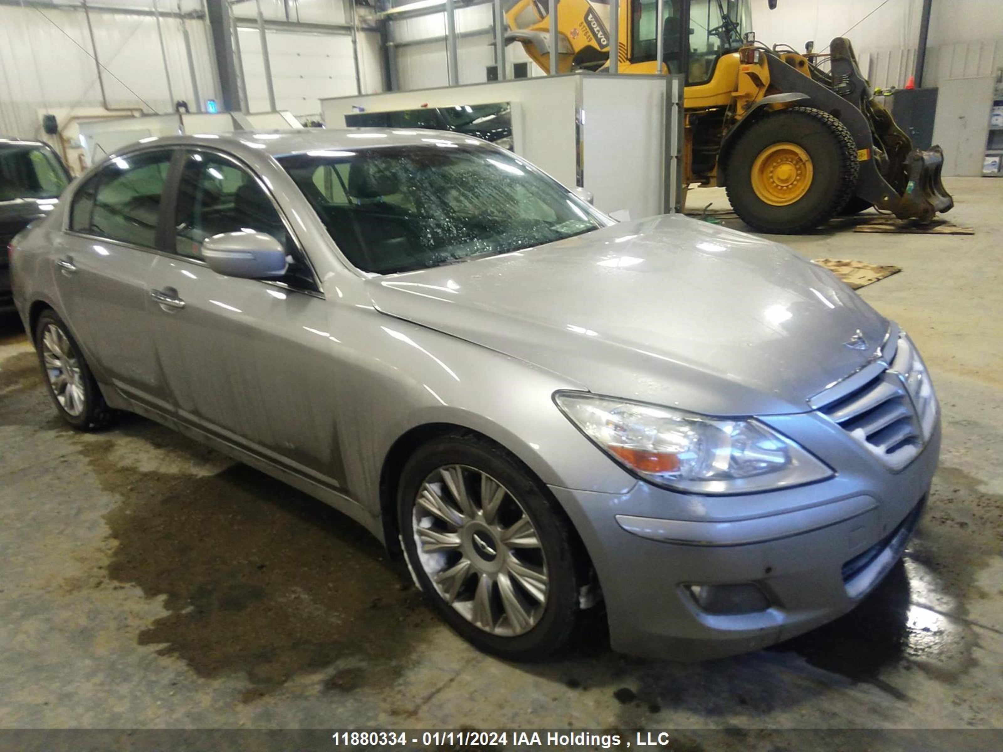 hyundai genesis 2009 kmhgc46e19u058863