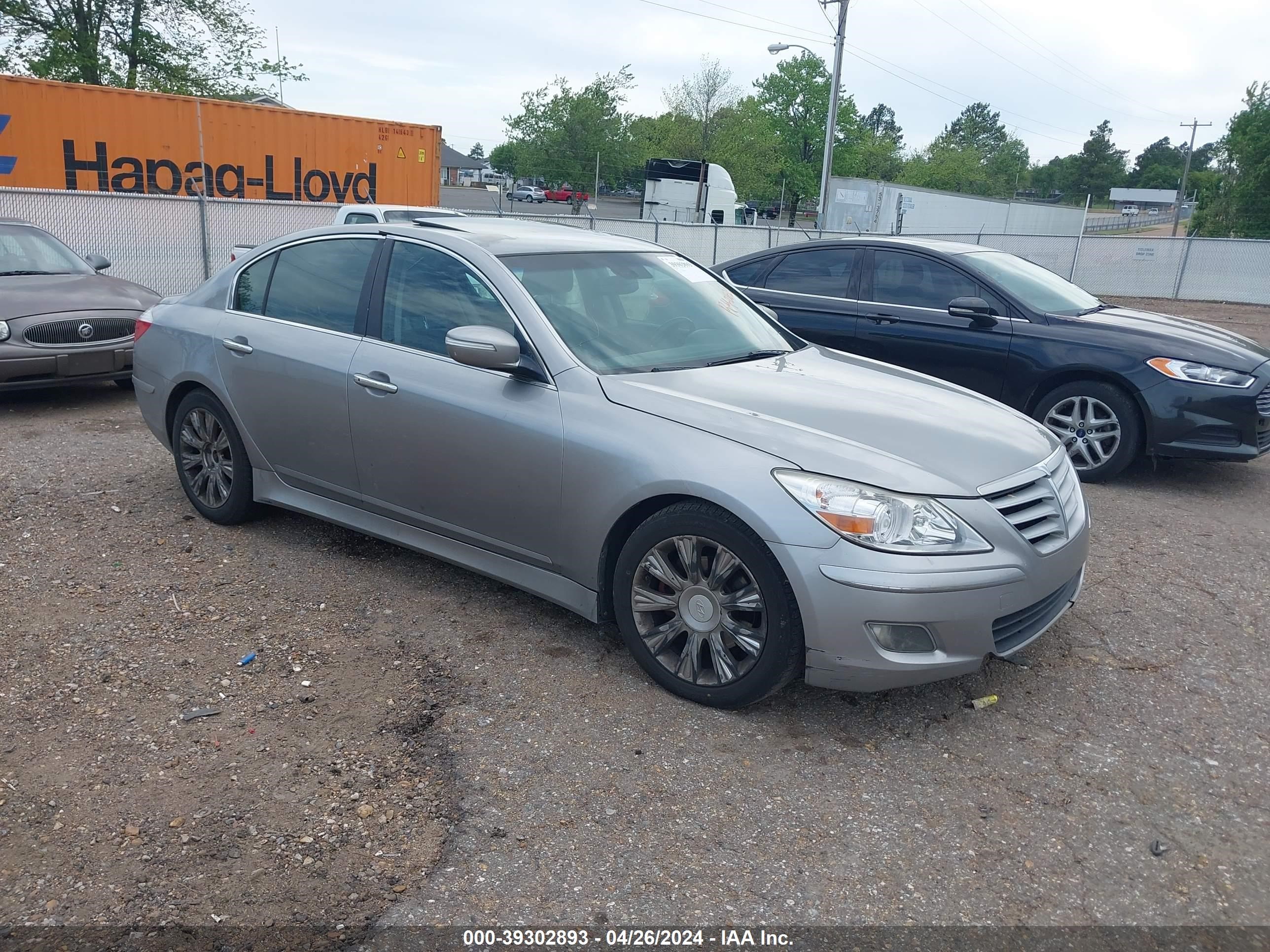 hyundai genesis 2009 kmhgc46e69u028743