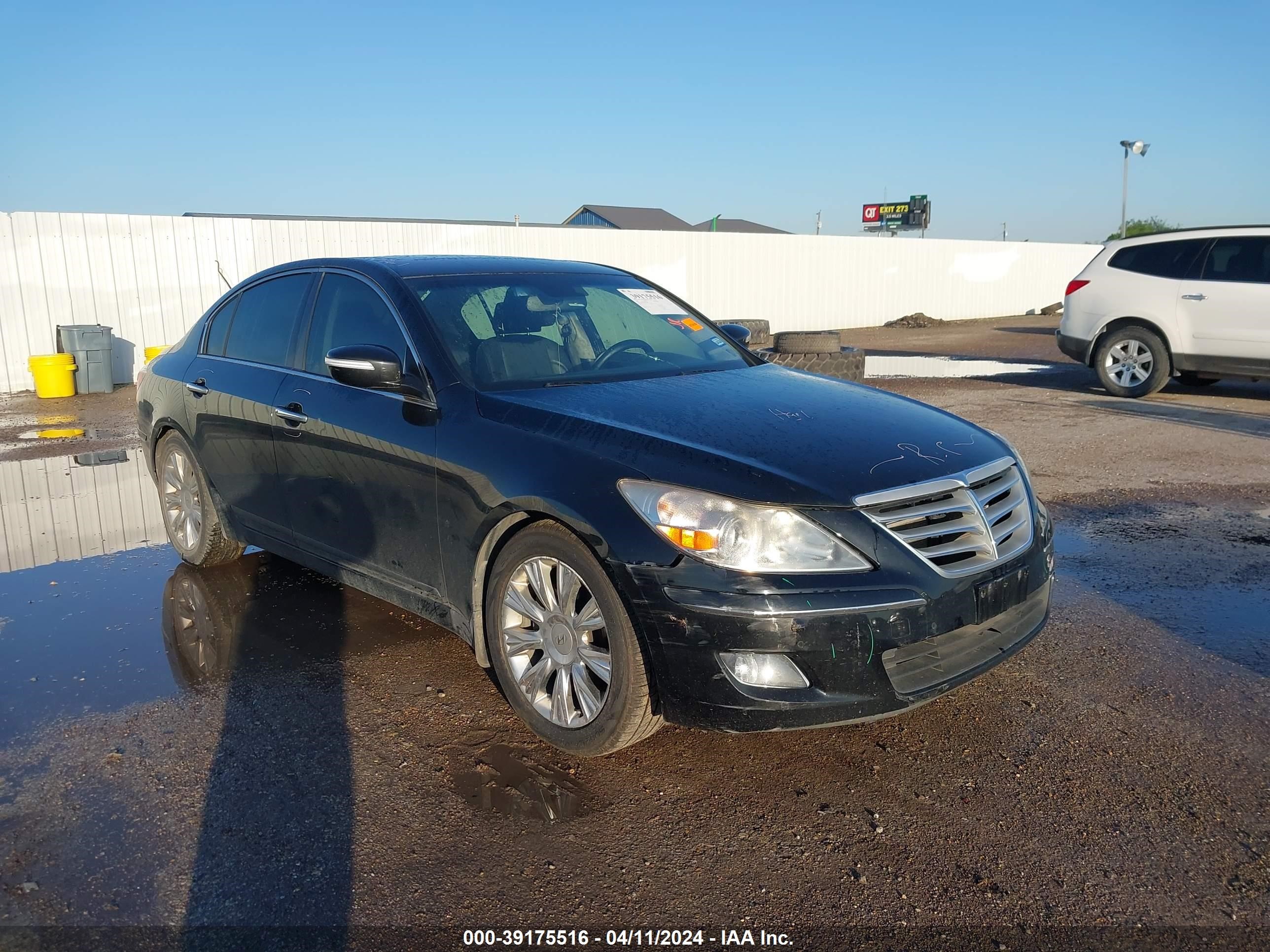 hyundai genesis 2009 kmhgc46e89u042711