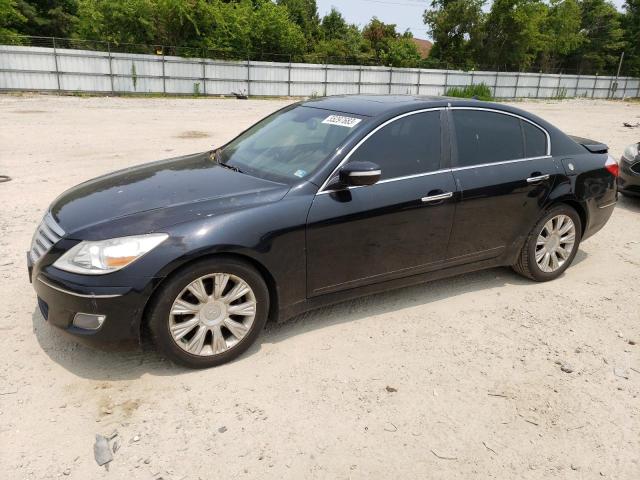 hyundai genesis 2009 kmhgc46ex9u028776