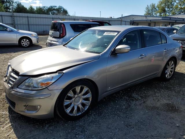 hyundai genesis 2009 kmhgc46ex9u029538