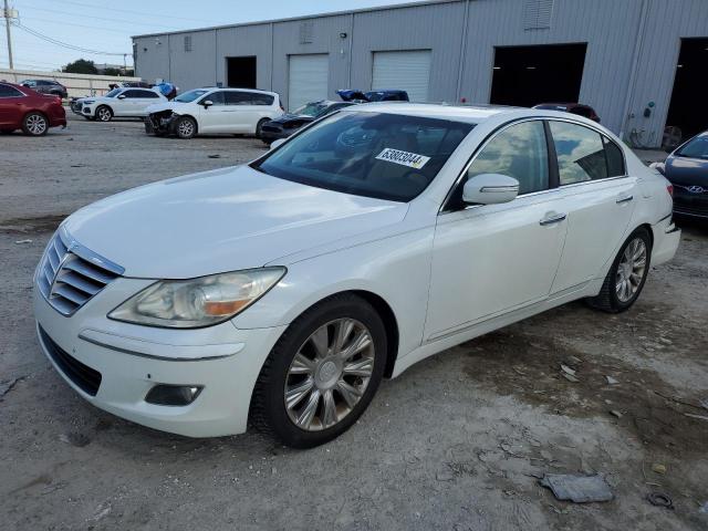 hyundai genesis 2009 kmhgc46ex9u033878